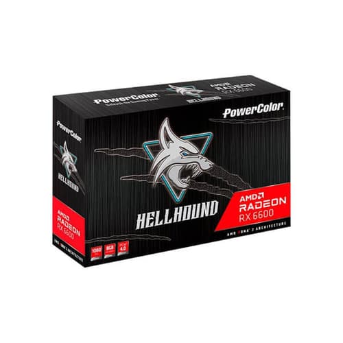 PowerColor Hellhound RX 6600 8GB Gaming Graphics Card